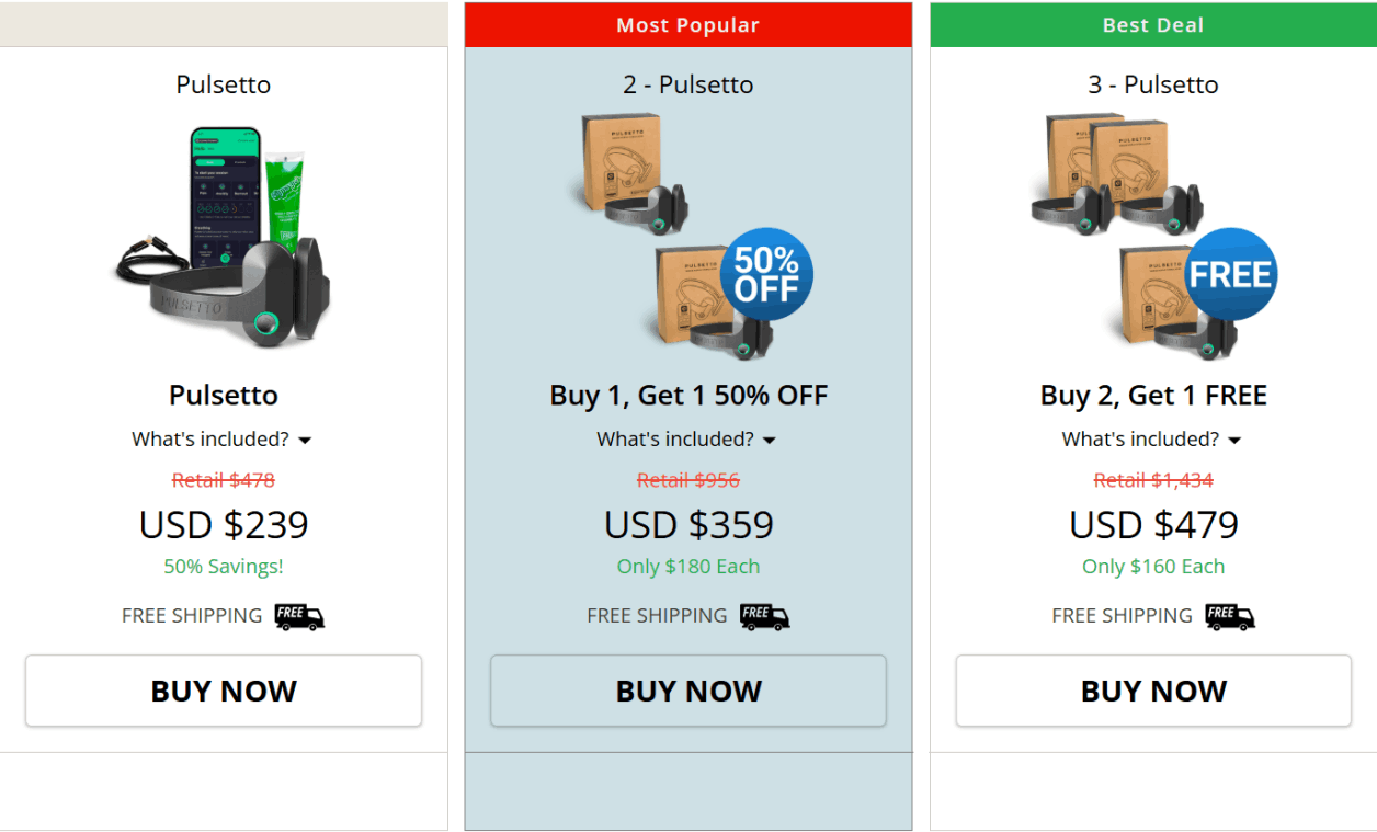 Pulsetto Discount Offer Today